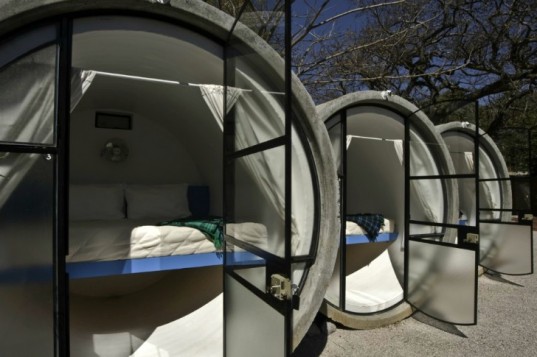 TubeHotel: отель из бетонных труб предлагает доступное и комфортное жилье