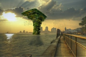 Морское Дерево от Waterstudio.nl станет заповедником местной флоры и фауны Морское Дерево от Waterstudio.nl станет заповедником местной флоры и фауны
