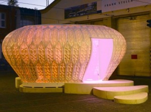 Cocoon_FS: портативный сборный дом, похожий на фитопланктон Cocoon_FS: портативный сборный дом, похожий на фитопланктон
