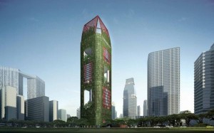 Oasia Downtown: тропическая зелень поверх бетона и стекла Oasia Downtown: тропическая зелень поверх бетона и стекла