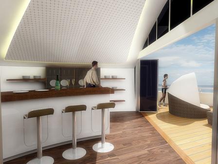 Солнечный Плавучий Курорт: великолепный образец устойчивого строительства и современного дизайна
