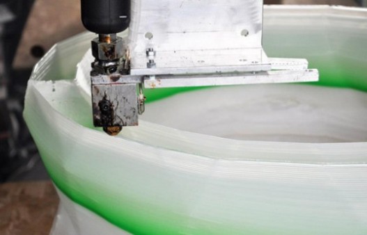 3D-принтер KamerMaker может напечатать комнату из био-пластика