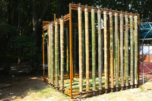 Студенты использовали живой бамбук для построения «Города в Небе» в Китае