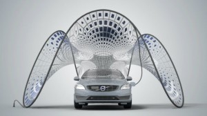 SDA представляет великолепный навес с солнечной зарядкой для гибрида Volvo V60 SDA представляет великолепный навес с солнечной зарядкой для гибрида Volvo V60