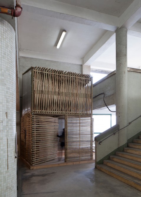 Архитекторы разработали дешевое жилье из бамбука для бездомных в Гонг Конге