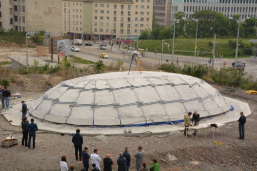 Инженеры из Австрии разработали новую технологию строительства бетонных куполов