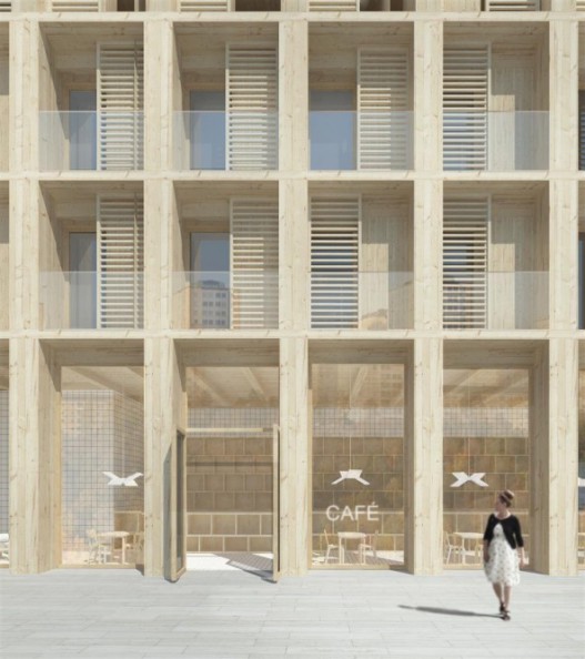 Новые деревянные жилые небоскребы будут построены в Стокгольме