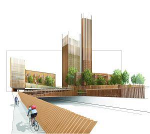Новое самое высокое деревянное здание будет построено в Париже