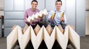 Новая конструкция в стиле оригами может быть использована для строительства зданий и мостов
