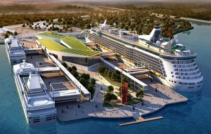 Новый круизный терминал международного значения на острове Сян Юнь, Китай