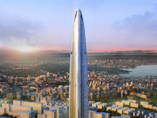 600-метровая аэродинамическая эко-башня будет построена в Китае