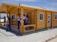 Жители Гаити будут поселены в деревянные дома на солнечных батареях