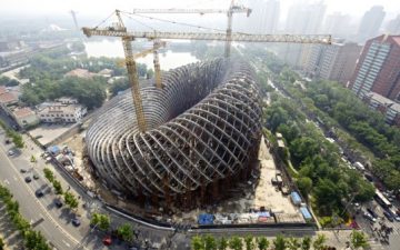 Спиральный Центр Феникс строится в Пекине