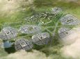 gmp Architekten заложил первый камень для нового солнечного эко-парка в Циндао, Китай