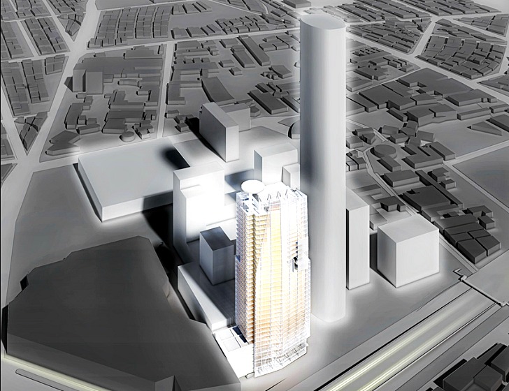 Richard Meier & Partners представляет новый небоскреб в Мехико