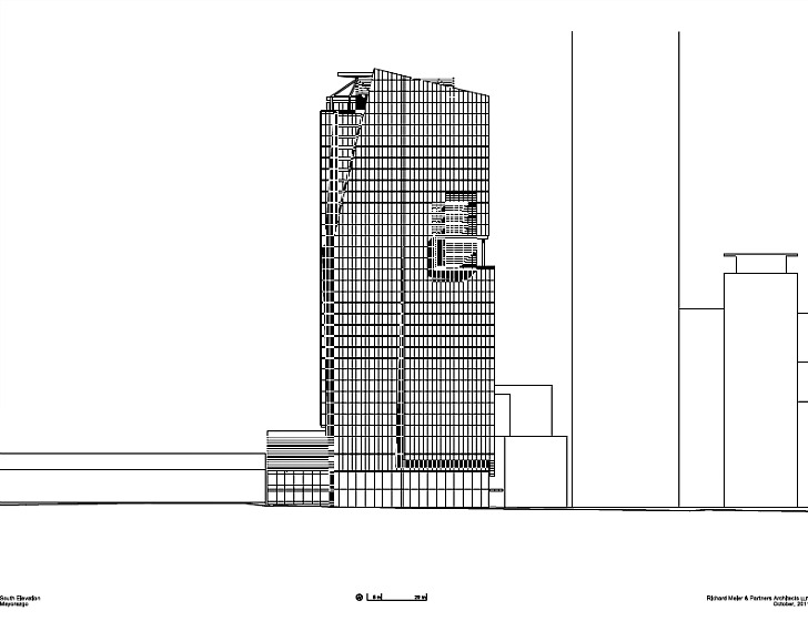 Richard Meier & Partners представляет новый небоскреб в Мехико