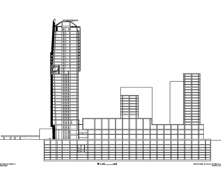 Richard Meier & Partners представляет новый небоскреб в Мехико