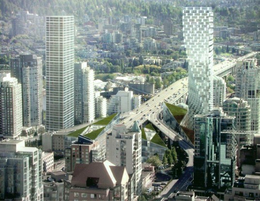 Горизонтальные сады небоскреба от BIG будут очищать воздух Ванкувера