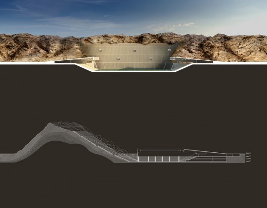 MZ Architects планируют построить в пустыне Аль-Айн зеленый стадион