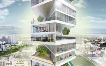 Writhing Tower: новый интересный проект жилого дома для перенаселенной Лимы