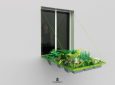 Новый плантатор позволяет выращивать растения прямо в окне