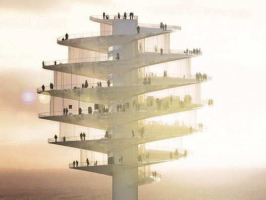 Спиральная 430-футовая смотровая башня станет достопримечательностью Финикса