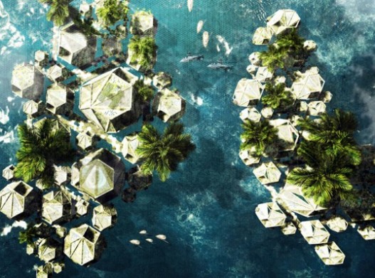 7-ой Континент: Плавучие Кинетические Острова помогут очистить Тихий океан от плавающего мусора