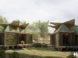 Вьетнамские архитекторы разработали дизайн бамбуковых домов, которым не страшны наводнения и паводки