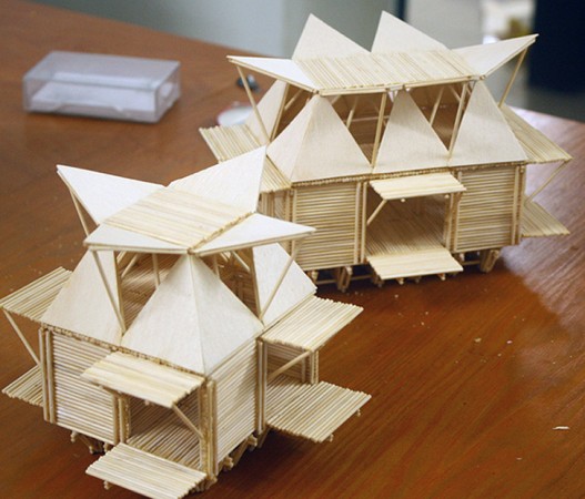Вьетнамские архитекторы разработали дизайн бамбуковых домов, которым не страшны наводнения и паводки