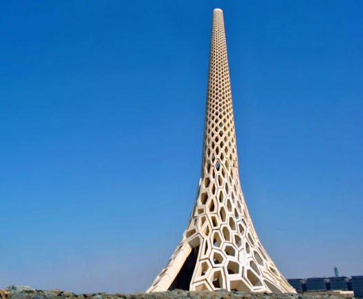 В Саудовской Аравии построен уникальный маяк с естественной вентиляцией