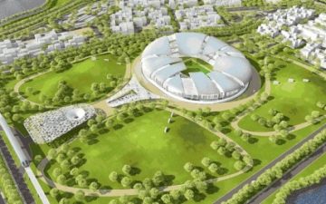 В Катаре будет построен стадион, в котором ветер будет использоваться для охлаждения
