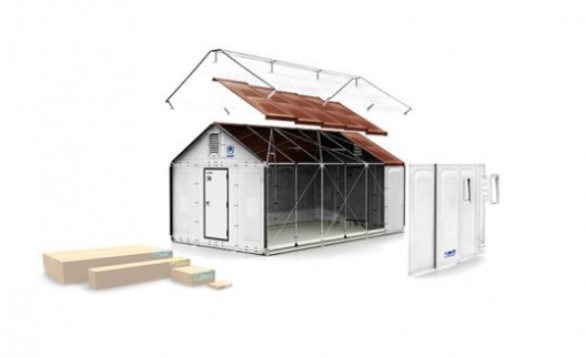 IKEA представляет дом на солнечных батареях, легко адаптируемый для аварийного жилья