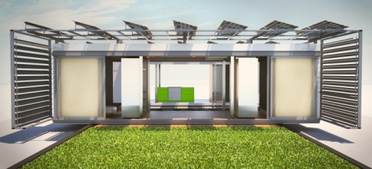 Микро-дом DALE с нулевыми выбросами может быть расширен до нужного пространства