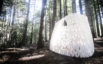 Echoviren: первый в мире 3D-печатный павильон построен в Калифорнии Echoviren: первый в мире 3D-печатный павильон построен в Калифорнии