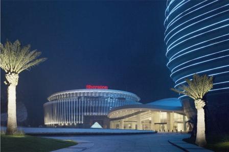 Экстравагантный кольцеобразный отель Sheraton Huzhou открылся в Китае