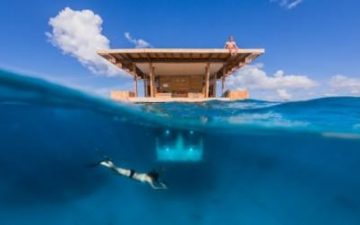 Manta Resort предлагает своим клиентам частный подводный отель рядом с коралловыми рифами