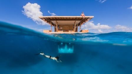 Manta Resort предлагает своим клиентам частный подводный отель рядом с коралловыми рифами