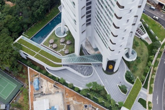 UNStudio завершает строительство нового роскошного небоскреба в Сингапуре