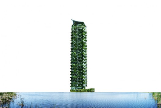 Многоэтажный жилой дом в Шри-Ланке станет самым высоким в мире вертикальным садом