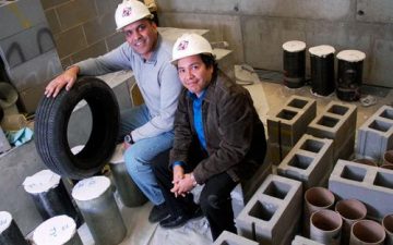 Ученые используют утильные покрышки для повышения упругости строительных блоков