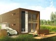 Модульные дома с солнцезащитным каркасом для Solar Decathlon Europe 2014