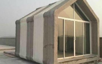 В Шанхае построено десять 3D-печатных домов менее чем за день