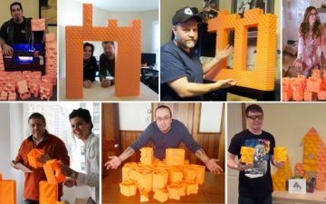 Архитекторы построили из 3D-печатных блоков миниатюрный дом на канале Архитекторы построили из 3D-печатных блоков миниатюрный дом на канале