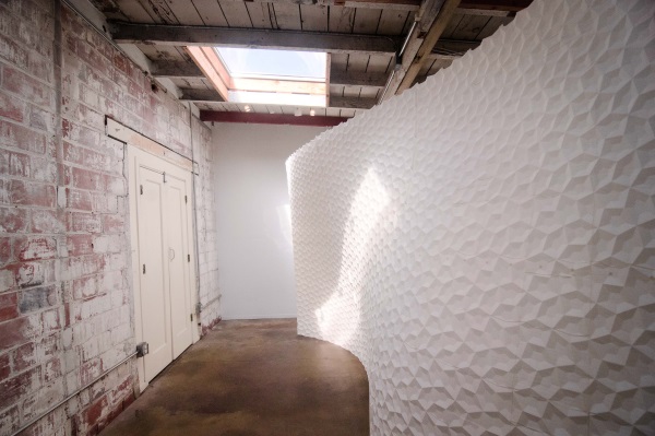 Дизайнеры построили архитектурную стену из 222 3D-печатных частей