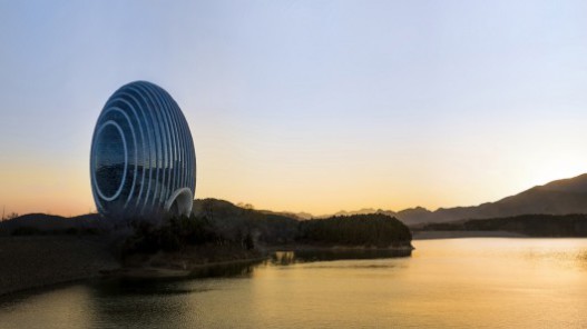 В Китае открылся новый отель, символизирующий солнце на рассвете