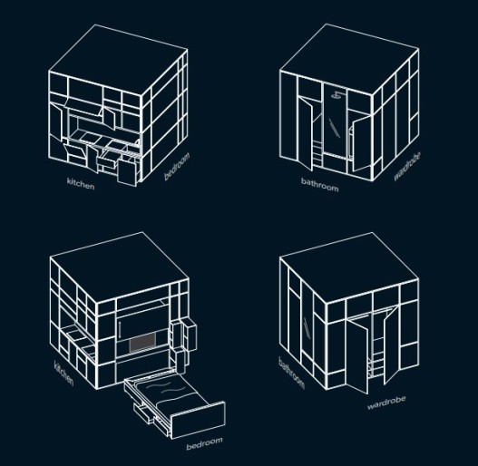 Cubitat: новая концепция супер-компактного дома