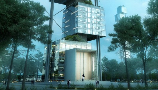 Новый модульный небоскреб от Weingartner Architect