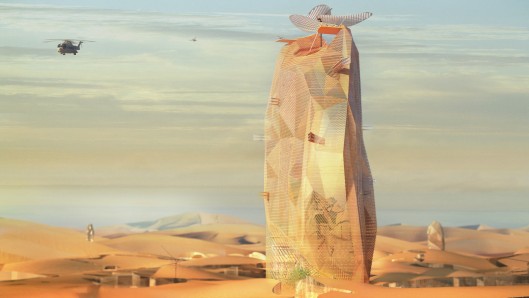 Новый устойчивый «вертикальный город» для пустыни Сахара
