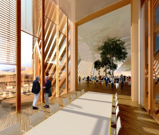 Новый устойчивый «вертикальный город» для пустыни Сахара