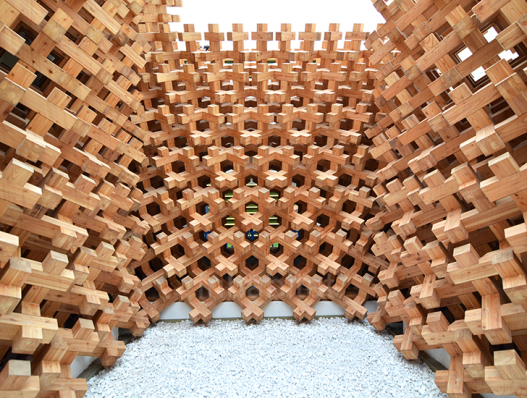 Новый сейсмостойкий деревянный павильон на выставке Milan Expo